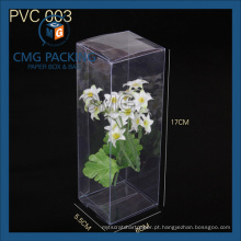 Retangular plástico PVC caixa de embalagem (CMG-PVC-008)